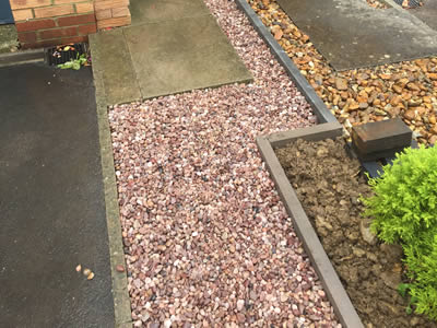 Garden paving